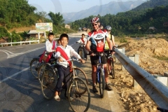 Riding Bikes with Vietnamese Children
