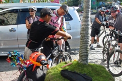 Toys Tied to Bike