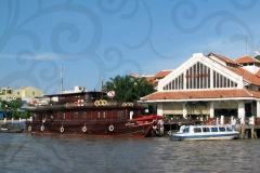 Docked Boat in Vietnam