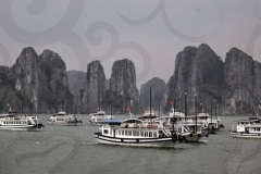 Halong Bay Tourists Boats