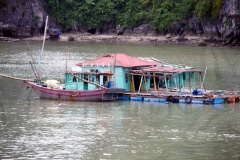 Floating House in Ha Long Bay