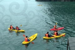 Tour of Ha Long Bay in Kayaks