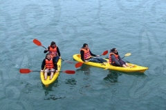 Kayaking Around Ha Long Bay, Vietnam