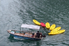 Preparing for the Kayak Tour