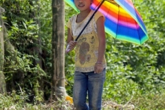 Girl with Umbrella