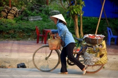 Woman and Bike