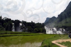 Rice Paddies and Waterfalls