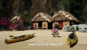 Kayaking Ha Long Bay