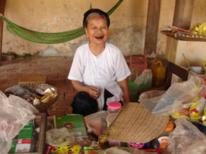 rural life in Duong Lam village, Vietnam