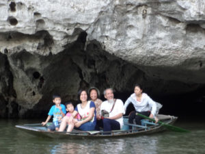 The cycling tour in Hoa Lu