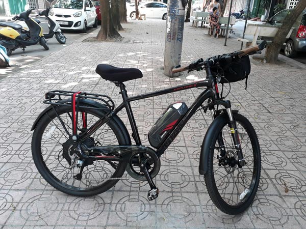 Electric Bike used in Vietnam bike tours