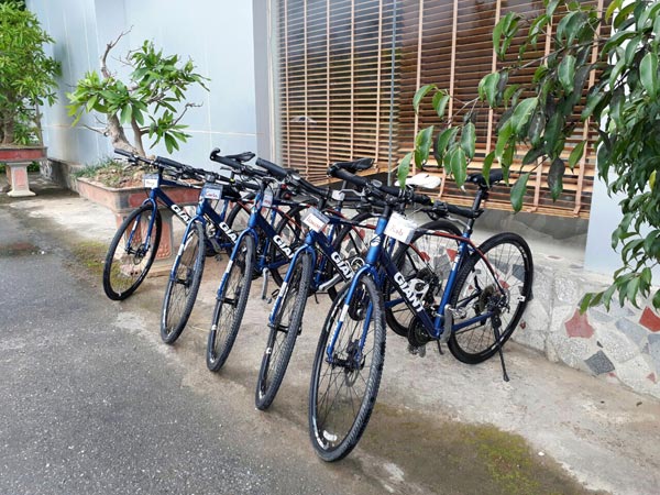 Giant Escape SL1 bikes with Fun In Vietnam Bike Tours
